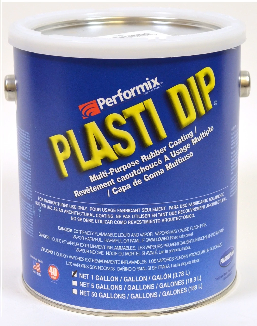 Plasti Dip folyékony gumi 3,78 liter vadász zöld - sűrű
