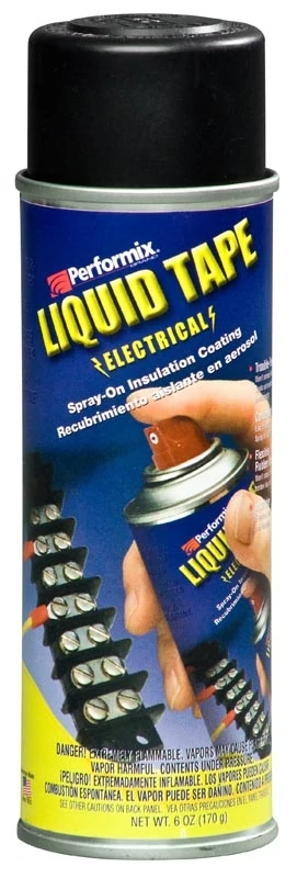 Liquid Tape elektromos szigetelés spray - Fekete - 177 ml