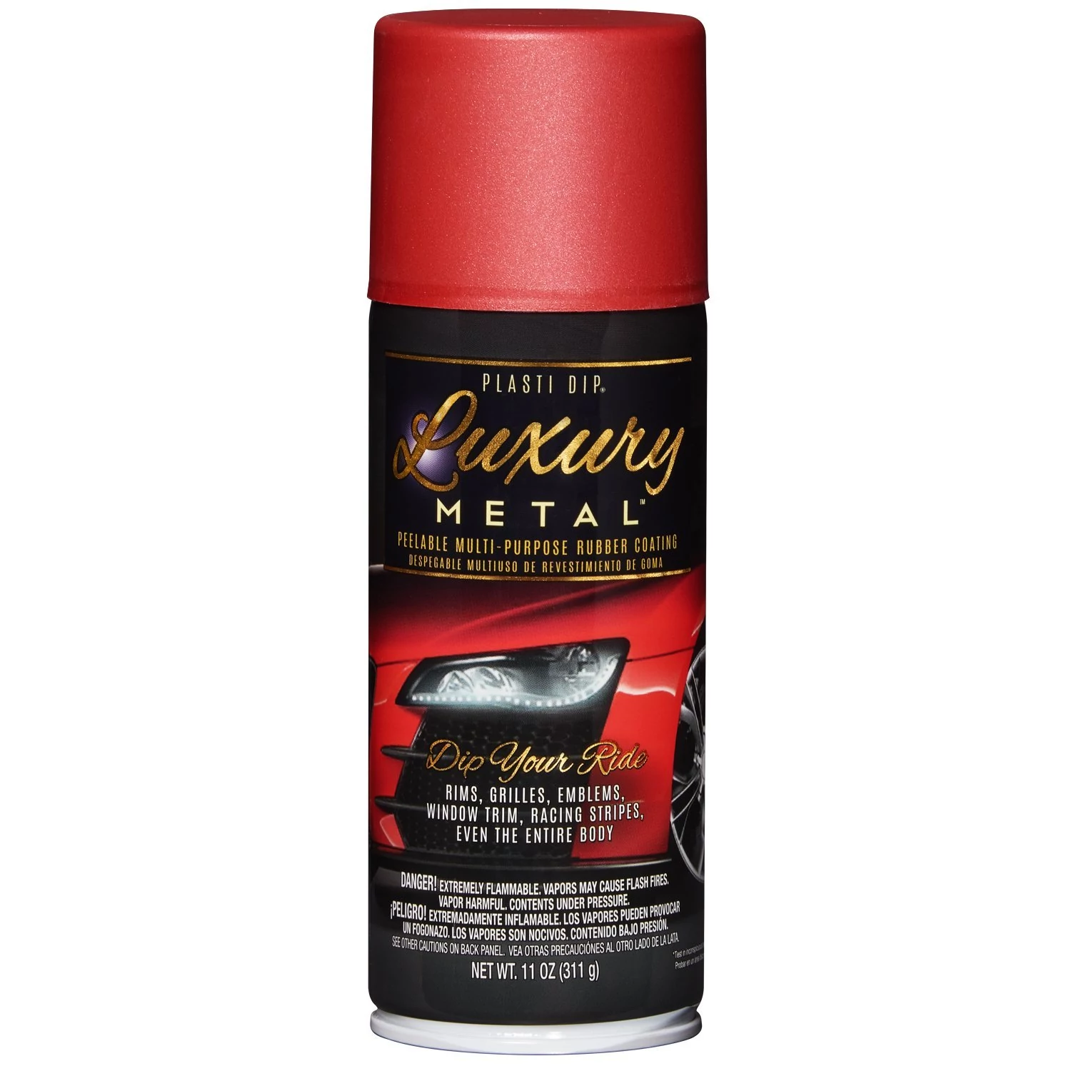 Plasti Dip spray Luxury Metal színek - Volcano Red Metallic  311 g